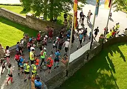 Start der 52 km Strecke, 2019