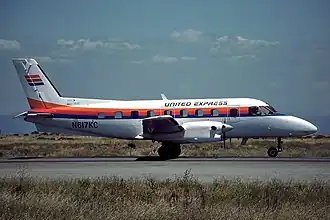 Embraer EMB 110 der Westair Commuter Airlines