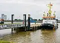 Randzelbrücke mit Messschiff Friesland