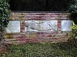 Emil Häfely -Meyer (1866–1939), Dr. Ing. h. c. Fabrikant für elektrische Isoliertechnik, Politiker, Familiengrab auf dem Friedhof Hörnli, Riehen, Basel-Stadt