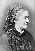 Clara Schumann mit Witwenhaube