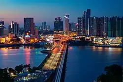 Der Damm Johor–Singapore Causeway