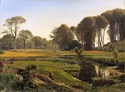 Ein Sommertag, Motiv aus Horneland bei Fåborg (1869)
