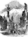 Vorstadt um 1850