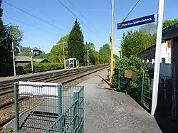 Bahn-Haltepunkt Ennevelin an der Strecke von Lille nach Valenciennes