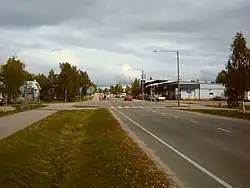 Die Hauptstraße von Hetta