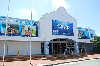 Eingang zum Mooloolaba-Aquarium