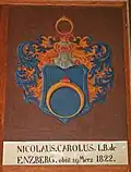 Wappen des Nicolaus Carolus von Enzberg im Konstanzer Münster