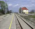 Bahnhof Enzersdorf bei Staatz (vor der Elektrifizierung)