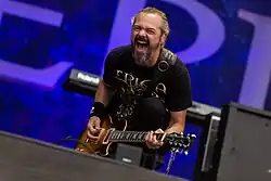 Gitarrist Isaac Delahaye