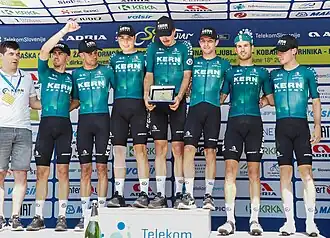 Mannschaftsfoto Equipo Kern Pharma