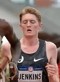 Eric Jenkins Rang zehn in 13:31,09 min