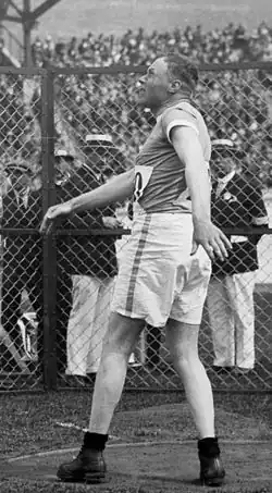 Erik Eriksson belegte Platz vier (Aufnahme von 1928)