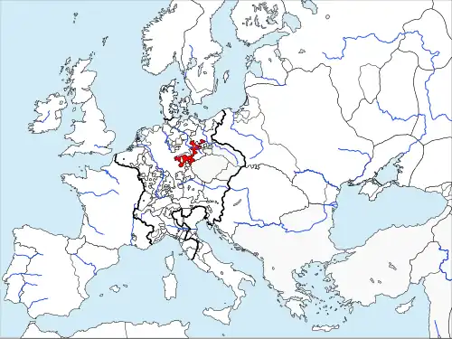 Die Reformation startete 1517 in ernestinischen Sachsen