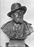 Ernst Josephson, in Bronze von 1883, Kopien in mehreren Museen