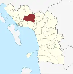 Lage des Skads Sogn in der Esbjerg Kommune