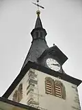 Turmhelm der Kirche