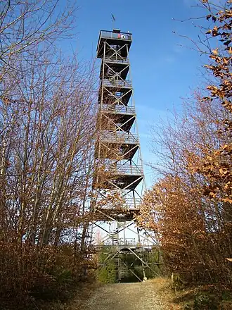 Der 31,5 Meter hohe Eschenbergturm