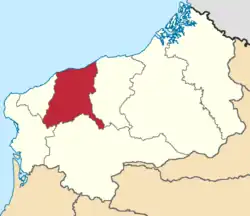 Der Kanton Esmeraldas in der Provinz Esmeraldas