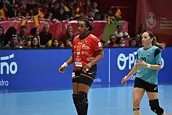 Kaba Gassama in einem Spiel der spanischen Nationalmannschaft (2024)