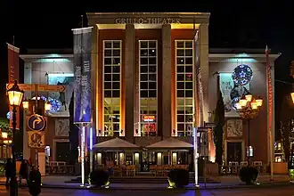 Grillo-Theater während der Essener Lichtwochen 2012