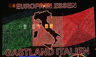 2005: Gastland Italien