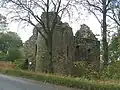 Die Ruinen von Esslemont Castle westlich von Ellon