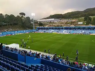 Blick auf das Estádio do FC Vizela (2023)