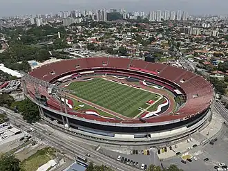 Das Estádio do Morumbi in São Paulo (Februar 2022)