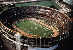 Das Estadio Monumental während der Eröffnungsfeier der Fußball-Weltmeisterschaft 1978
