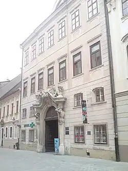 Zweites Stadtpalais Esterházy in Bratislava