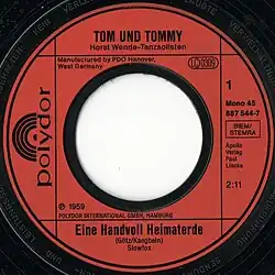 Tom und Tommy – Eine Handvoll Heimaterde