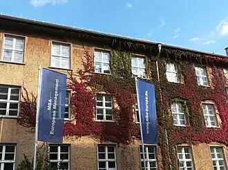 Europa-Institut, Sektion Wirtschaftswissenschaft auf dem Campus der Universität des Saarlandes