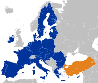 Die Türkei und die EU in Europa