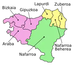 Autonome Region Baskenland Autonome Region Navarra Französisches Baskenland