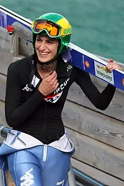 Evelyn Insam in Courchevel 2013