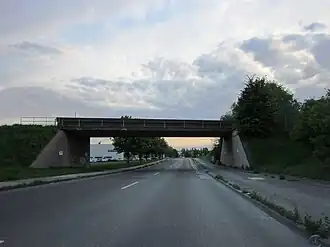 Eisenbahnbrücke der Werksbahn