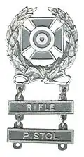 US-Army Expert Badge Rifle and Pistol (Qualificationfiring)