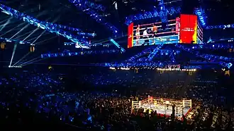 Boxkampf am 23. November 2013 zwischen Félix Verdejo und Petchsamuthr Duanaaymukdahan