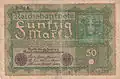Reichsbanknote 24. Juni 1919