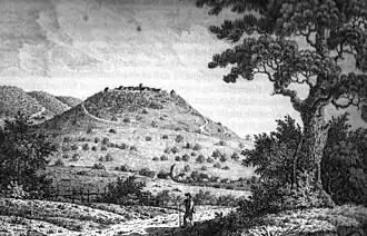 Alter Stich des Fürstenberges, Anfang 19. Jahrhundert