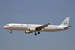 Air Méditerranée betriebener Airbus A321-100
