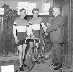 Freddie Spencer (l.) mit Bobby Walthour und Frank Kramer