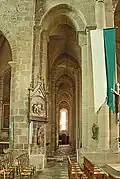 nördl. Seitenschiff des Chors, aus Querhaus