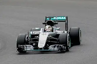 Lewis Hamilton im neuen F1 W07 Hybrid der Saison 2016