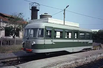Schienenbusse der Reihe M1c der Mediterranea-Calabro-Lucane mit Zahnradantrieb von verschiedenen italienischen Herstellern vereinfach­ten den Bahnbetrieb. (1933)