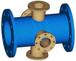 FE-Modell Rohrsammler