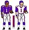 Football Uniformen der Frankfurt Galaxy