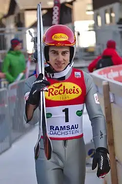 Druml beim Weltcup in Ramsau 2016