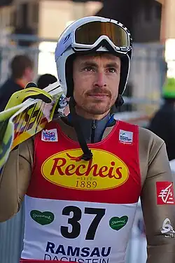 François Braud beim Weltcup in Ramsau 2016